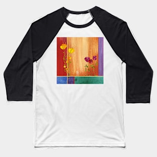 Dynamic Colours on Hot Summer Days Baseball T-Shirt